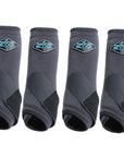 Professionals Choice 2XCool Horse Sports Boots 4 Pack Charcoal