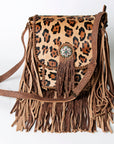 American Darling ADBG753 Crossbody Hair-On Genuine Leather Women Bag Western Handbag Purse