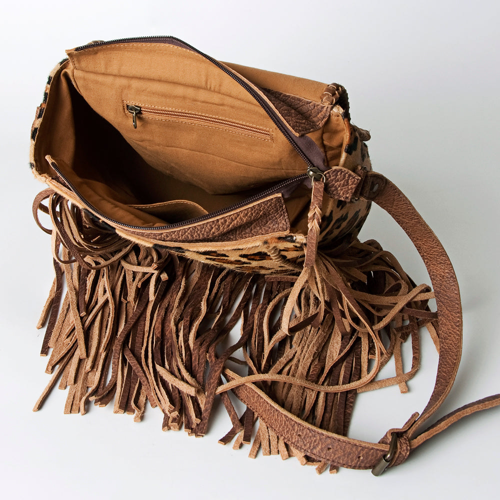 American Darling ADBG753 Crossbody Hair-On Genuine Leather Women Bag Western Handbag Purse