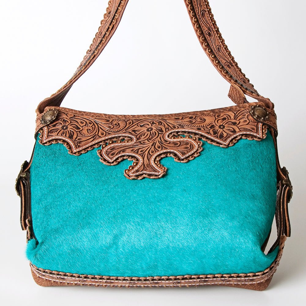 American Darling Hand Tooled Genuine Leather Women Bag Western Handbag Purse