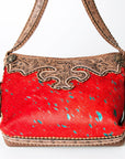 American Darling Hand Tooled Genuine Leather Women Bag Western Handbag Purse