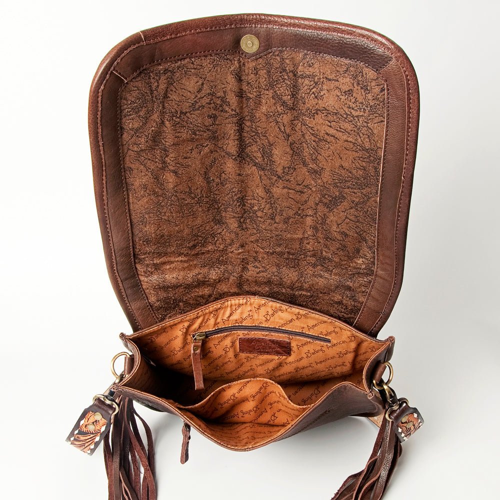 American Darling Cross Body Saddle Blanket Genuine Leather women bag western handbag purse