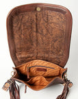 American Darling Cross Body Saddle Blanket Genuine Leather women bag western handbag purse