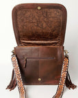American Darling Cross Body Saddle Blanket Genuine Leather women bag western handbag purse