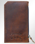 American Darling ADCCM101R25 Card-Holder Genuine Leather Women Bag Western Handbag Purse