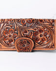 American Darling ADBGZ468 Wallet Hand Tooled Genuine Leather Women Bag Western Handbag Purse