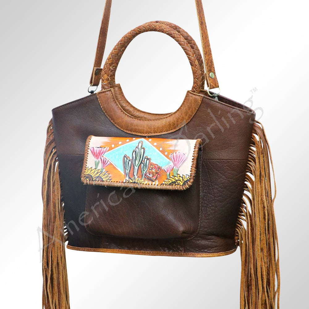 American Darling Tote Genuine Leather women bag western handbag purse