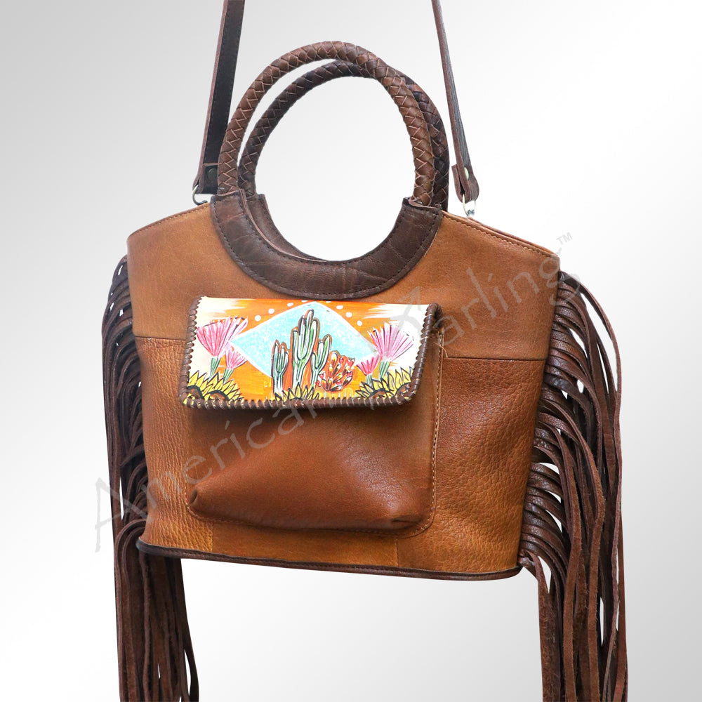 American Darling Tote Genuine Leather women bag western handbag purse