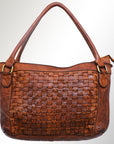 Never Mind Nmbgm117A Tote Vintage Handmade Genuine Cowhide Leather Women Bag Western Handbag Purse