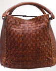 Never Mind Nmbgm124A Tote Vintage Handmade Genuine Cowhide Leather Women Bag Western Handbag Purse