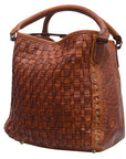 Never Mind Nmbgm124A Tote Vintage Handmade Genuine Cowhide Leather Women Bag Western Handbag Purse