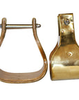 Brass Bounded Wooden Stirrup