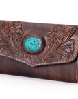 American Darling Hand Tooled Genuine Leather Women Bag Western Handbag Purse