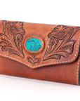 American Darling Hand Tooled Genuine Leather Women Bag Western Handbag Purse