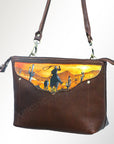 American Darling Genuine Leather Women Bag Western Handbag Purse