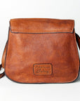 American Darling ADBGZ409A Crossbody Hand Tooled Genuine Leather Women Bag Western Handbag Purse