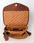 Women's Genuine Leather Crossbody Western Handbag