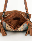 American Darling Large Crossbody Saddle Blanket Genuine Leather Women Bag Western Handbag Purse