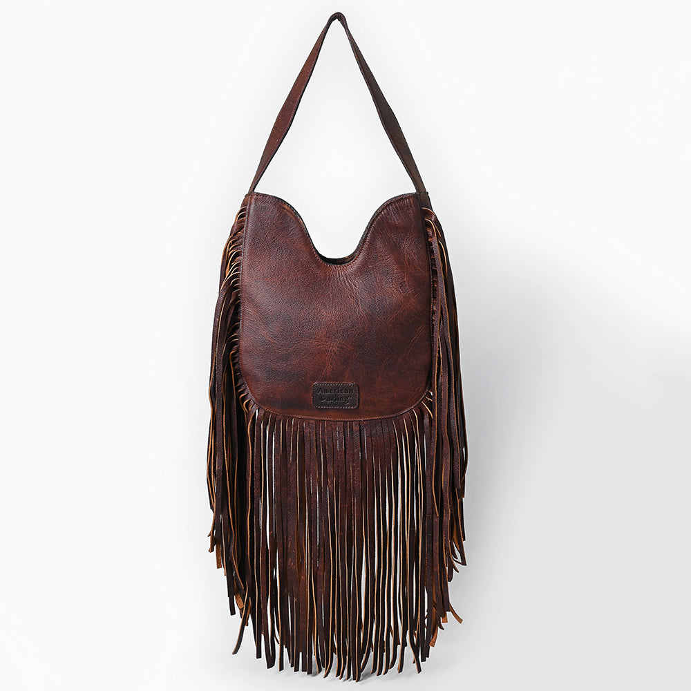 American Darling ADBGZ473 Hobo Hand Tooled Genuine Leather Women Bag Western Handbag Purse