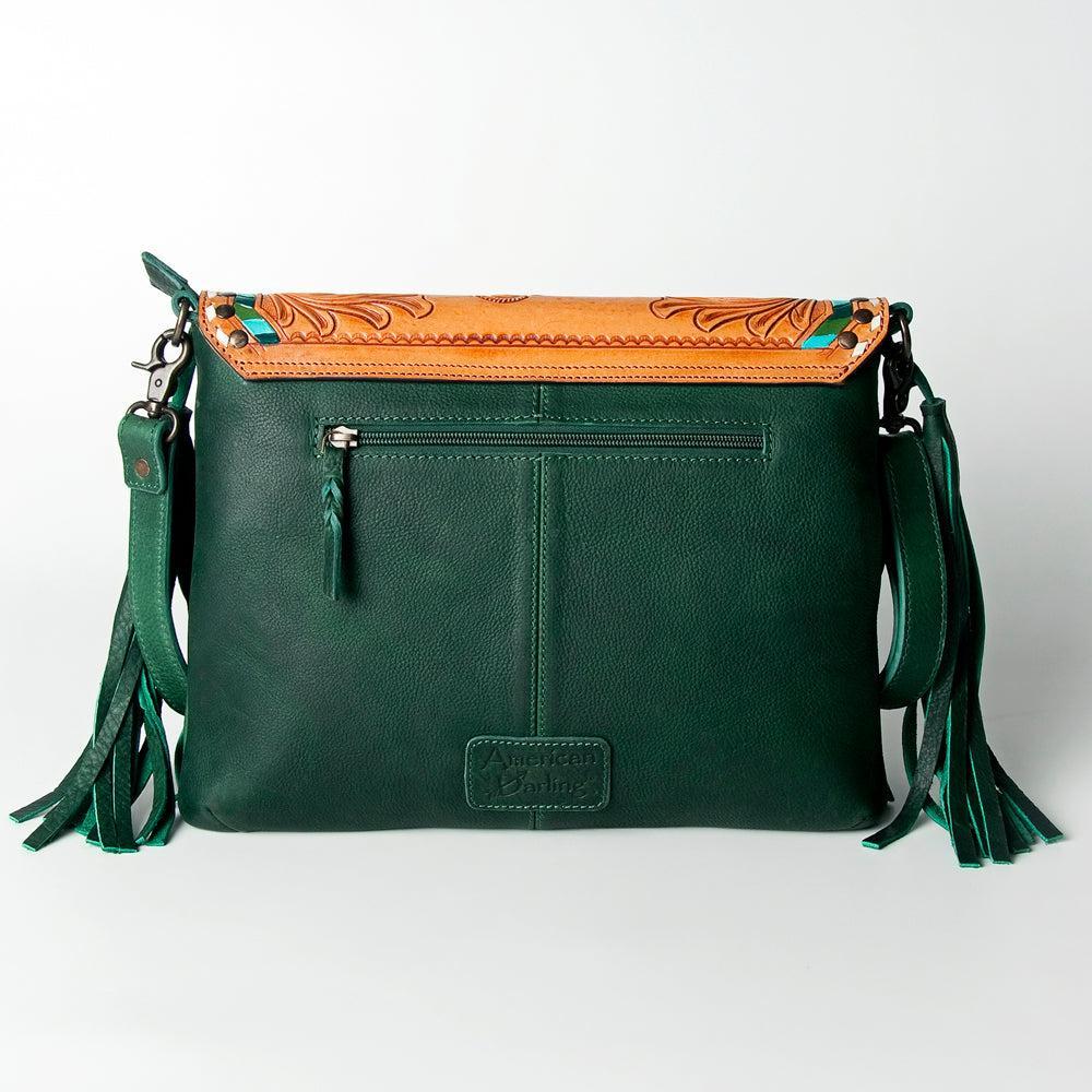 American Darling ADBGZ475 Crossbody Hand Tooled Genuine Leather Women Bag Western Handbag Purse