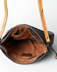 American Darling ADBGZ476 Crossbody Hand Tooled Genuine Leather Women Bag Western Handbag Purse