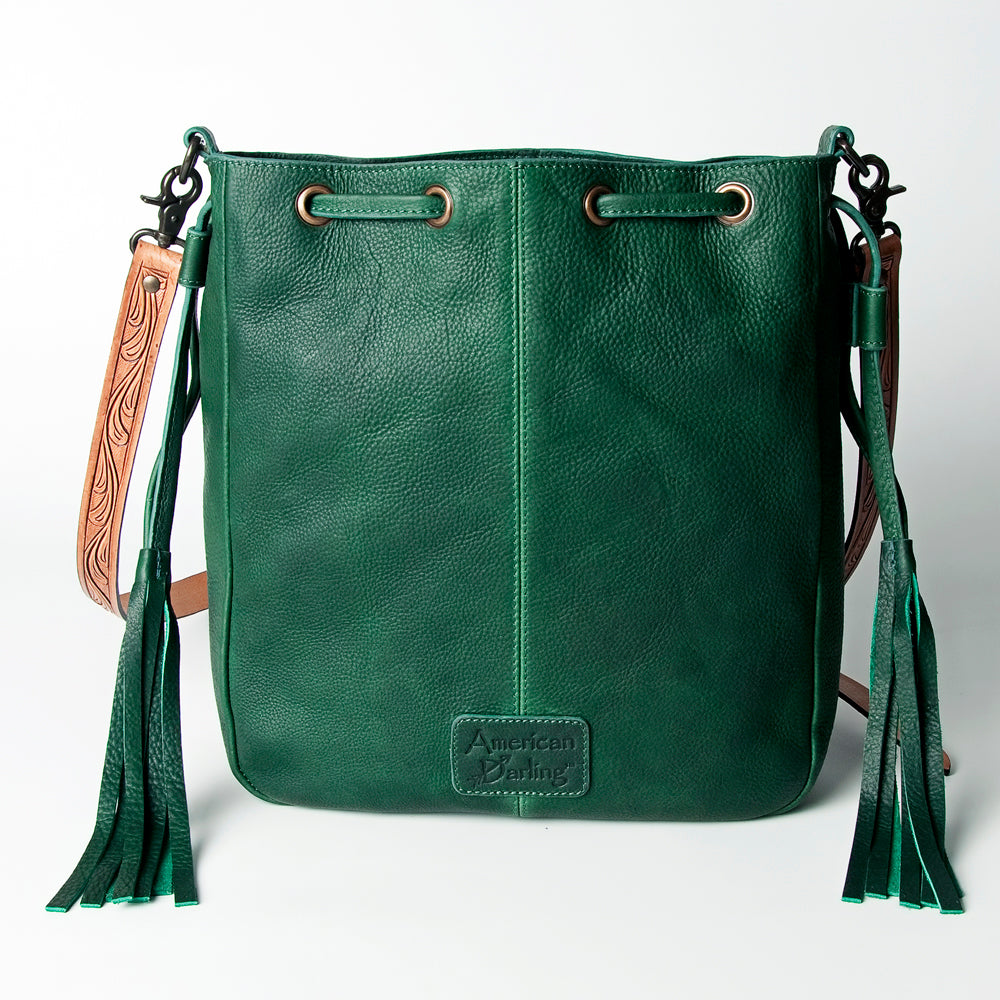 American Darling ADBGZ477 Crossbody Hand Tooled Genuine Leather Women Bag Western Handbag Purse