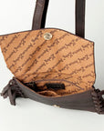 American Darling ADBGZ190A Small Crossbody Hand Tooled Genuine Leather women bag western handbag purse