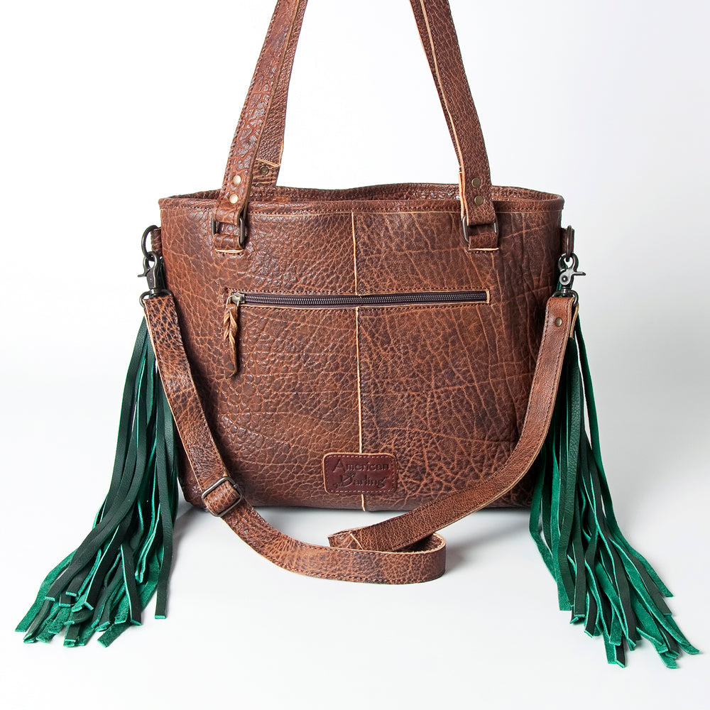 American Darling ADBGZ195A Tote Hand Tooled Genuine Leather women bag western handbag purse