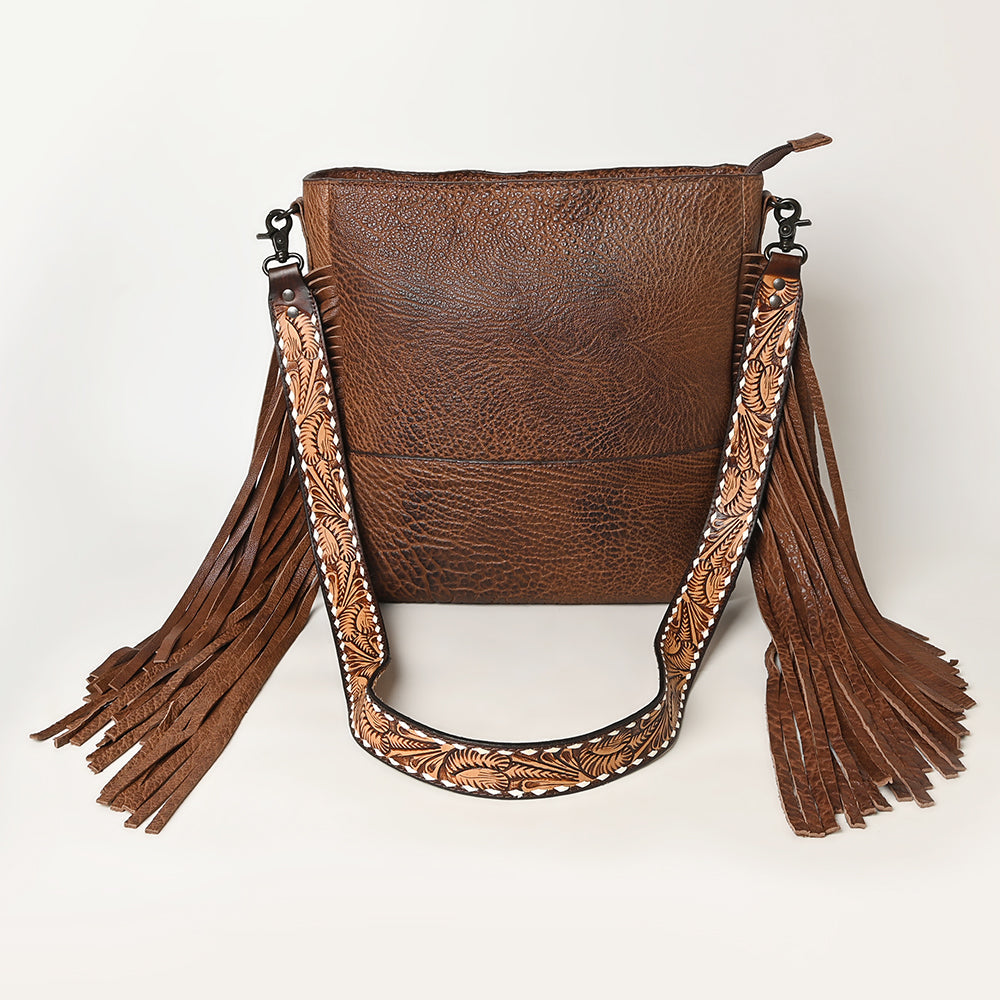 American Darling ADBGZ256B Crossbody Genuine Leather Women Bag Western Handbag Purse