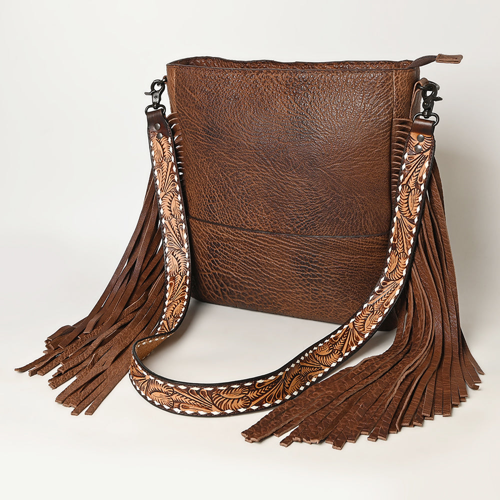 American Darling ADBGZ256B Crossbody Genuine Leather Women Bag Western Handbag Purse