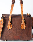 American Darling ADBGZ461A Tote Hand Tooled Genuine Leather women bag western handbag purse
