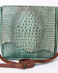 American Darling ADBG764 Crossbody Crocodile Embossed Genuine Leather Women Bag Western Handbag Purse