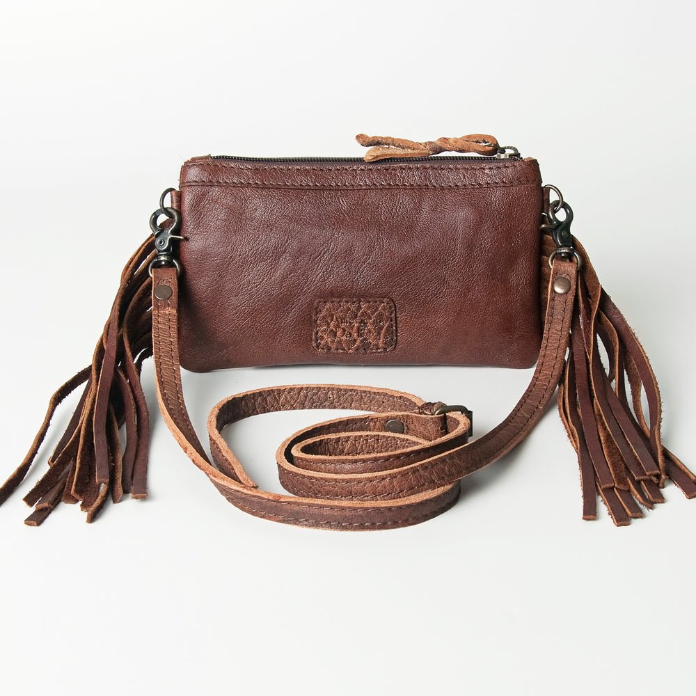American Darling Coin Purse Hand Tooled Genuine Leather women bag western handbag purse