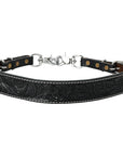 Hilason Horse Adjusts 24" - 27" Size Leather Breast Collar Wither Strap