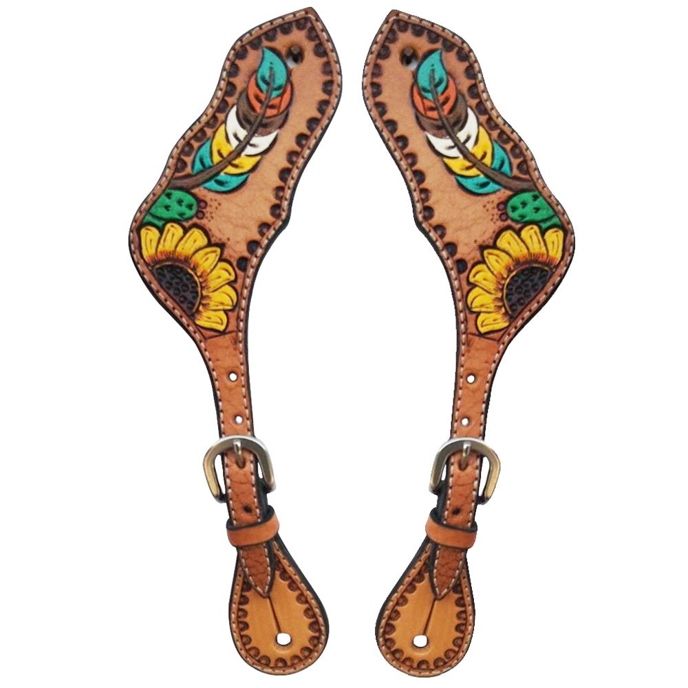 Handcrafted Genuine Leather Spur Straps For Men And Women Premium Western Equipment