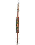 HILASON Western Horse Sunflower Cactus Headstall Breast Collar Wither American Leather Tack Set