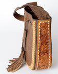 American Darling ADBGZ485 Crossbody Genuine Leather Women Bag Western Handbag Purse