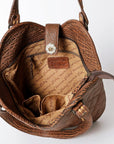 American Darling ADBGZ437A Tote Genuine Leather women bag western handbag purse