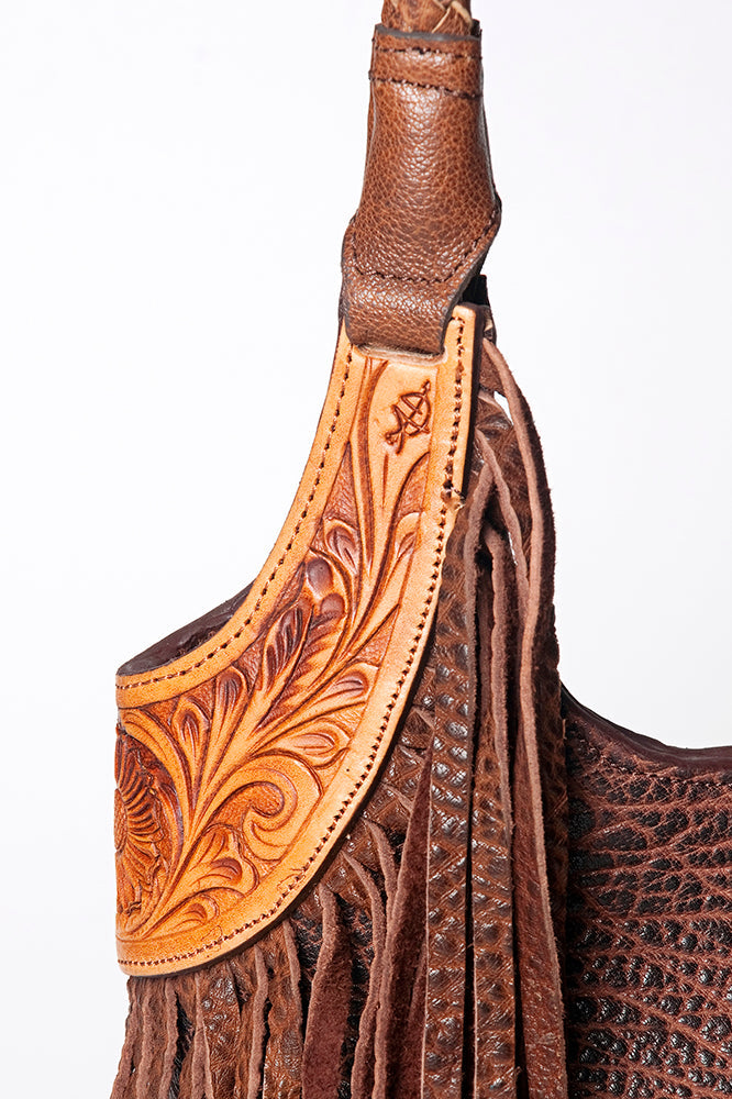 American Darling Tote Hand Tooled Genuine Leather Western Women Bag Handbag Purse | Travel Bags College Casual