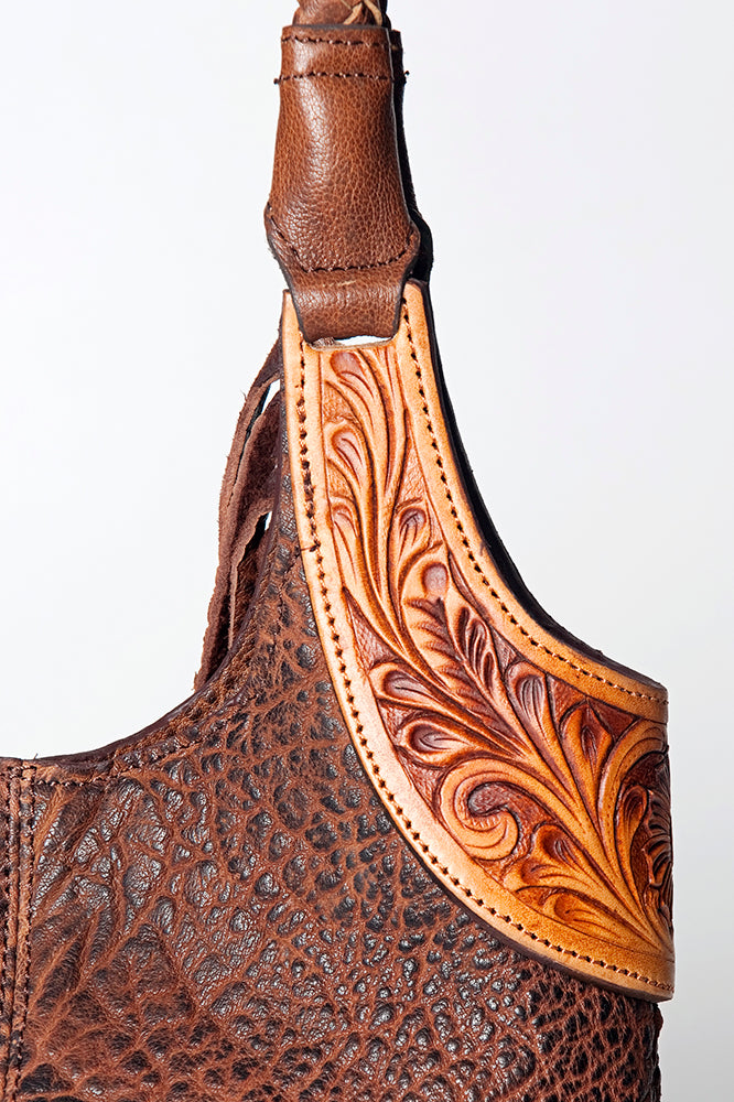 American Darling Tote Hand Tooled Genuine Leather Western Women Bag Handbag Purse | Travel Bags College Casual