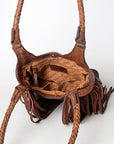American Darling Tote Hand Tooled Genuine Leather Western Women Bag Handbag Purse | Travel Bags College Casual