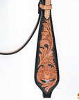 Hilason Western American Leather Horse Tack Set Tan