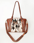 American Darling Tote Hand Tooled Genuine Leather Women Bag Western Handbag Purse