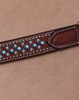 Western leather Breast Collar