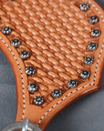 Bar H Equine Leather Spurs Straps for Adults - Western Womens Spur Straps for Horse Riding, Barrel Racing, Show, and Rodeo
