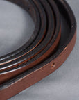 BAR H EQUINE Western Leather Horse Rein With Adjustable Buckle