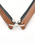 Bar H Equine Western Horse Genuine Leather Hand Tooled  Nose band Brown