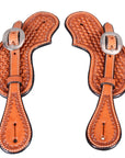 Durable Handcrafted PremiumLeather Spur Straps For Women Western Riding Show Rodeo
