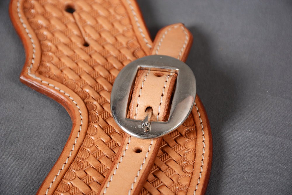 Durable Handcrafted PremiumLeather Spur Straps For Women Western Riding Show Rodeo