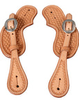 Durable Handcrafted PremiumLeather Spur Straps For Women Western Riding Show Rodeo
